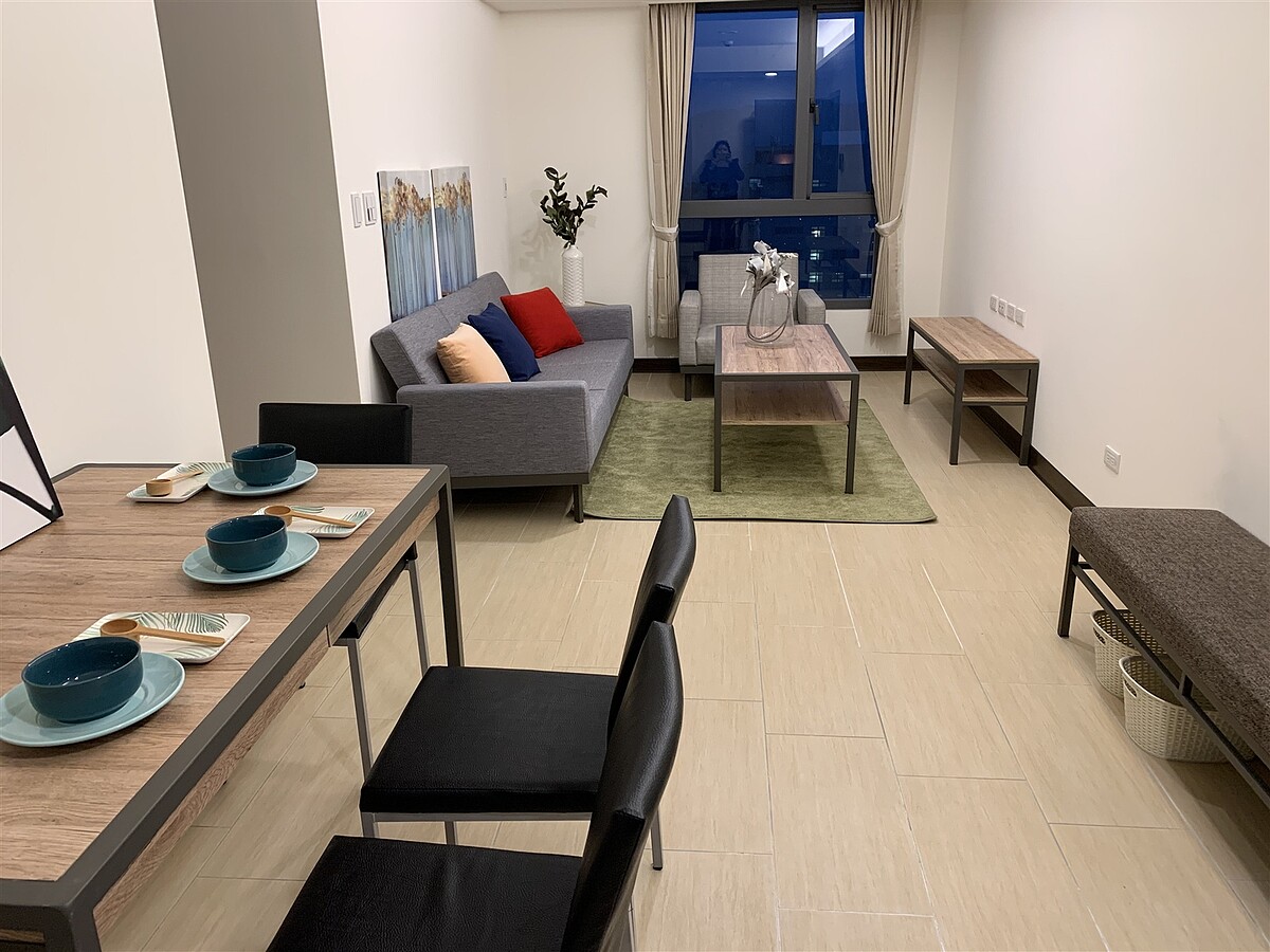 台北市社宅提供家具租賃。圖/台北市都發局提供