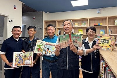 中市龍井圖書館全新亮相。圖／台中市文化局提供