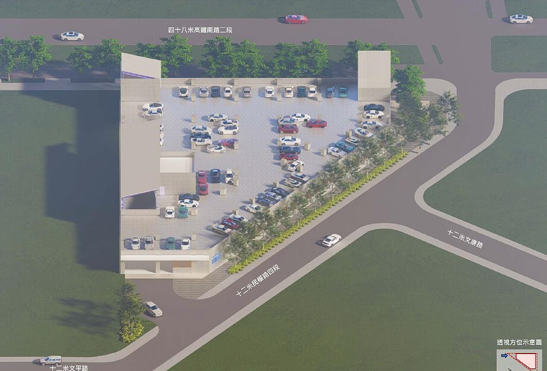 桃園機場捷運A19體育園區站周邊每逢假日停車需求大增,考量未來還有亞洲矽谷創新研發中心,立委協助向中央爭取經費,盼於周邊空地興建停車場,目前桃園市交通局預計規畫興建地下3層地上1層的停車場。圖/桃園市交通局提供