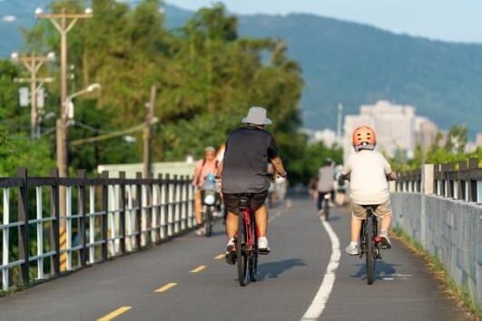 河濱自行車道