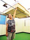 台南新化淹怕了　防颱吊床高高掛