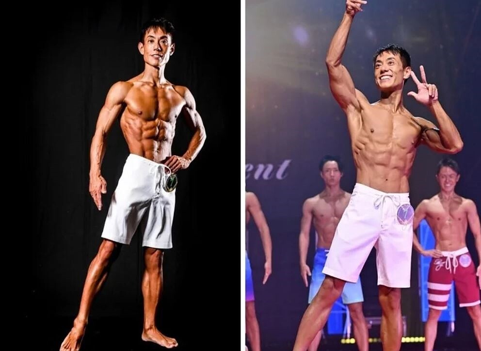 堀大輔雖然聲稱自己每天只睡30分鐘,卻仍能練出健美身材。圖擷自Instagram