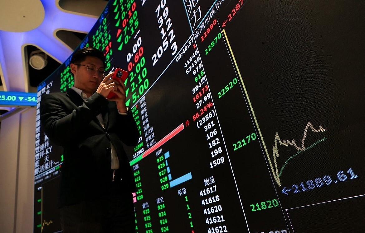 台股示意圖。圖/聯合報系資料照片