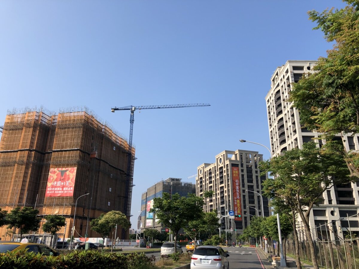 青埔房市示意圖／記者游智文攝影 