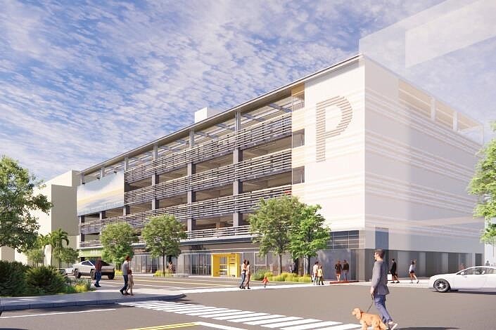 南市新建新營停五立體多目標停車場。圖/台南市政府提供