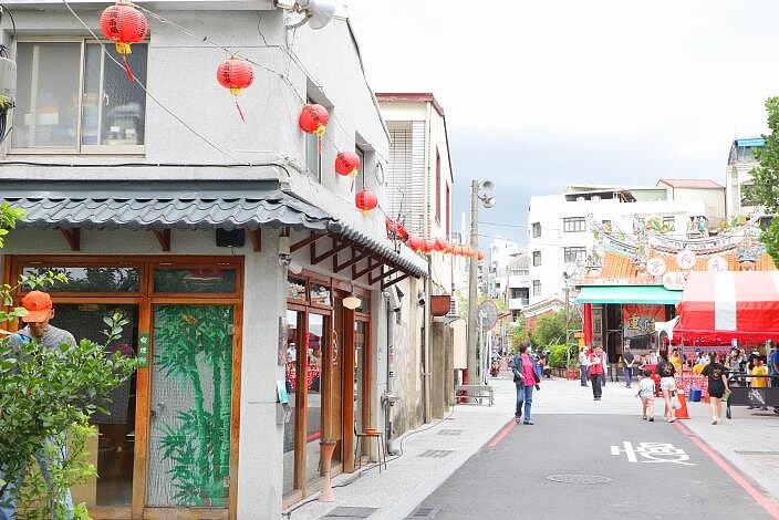 台南鎮北坊歷史街道竣工揭牌。圖／台南市政府提供