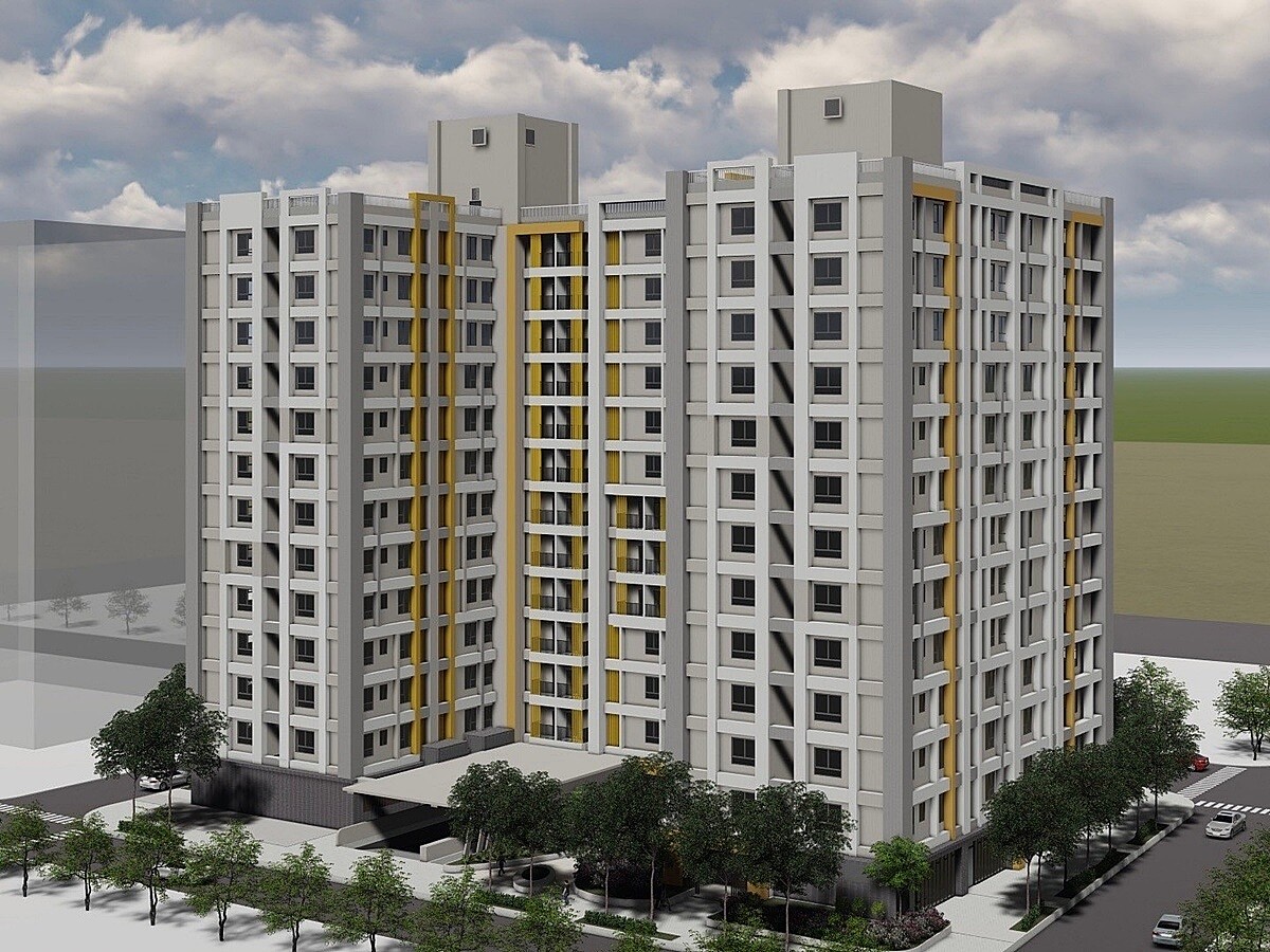 「海景安居B」為中央全國動土第90處基地,也是左營區的第5案。圖/國家住都中心提供