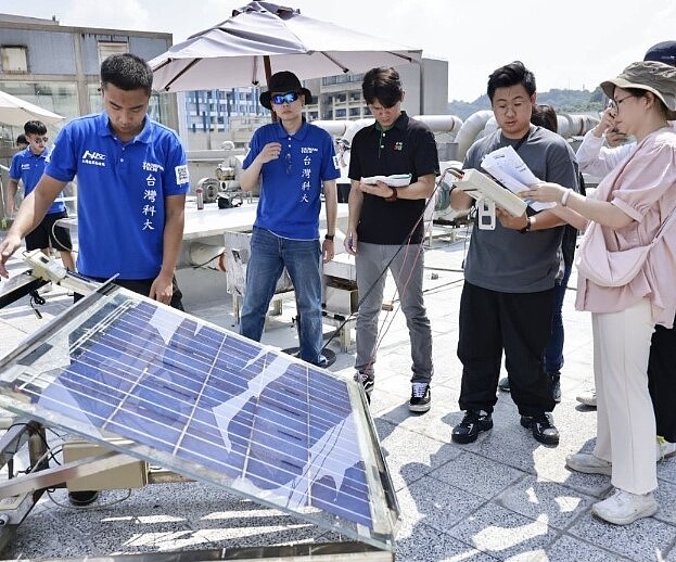 太陽能電力實測：量測各個方位角度對發電等影響、量測遮蔭對發電影響等。圖／主辦單位提供