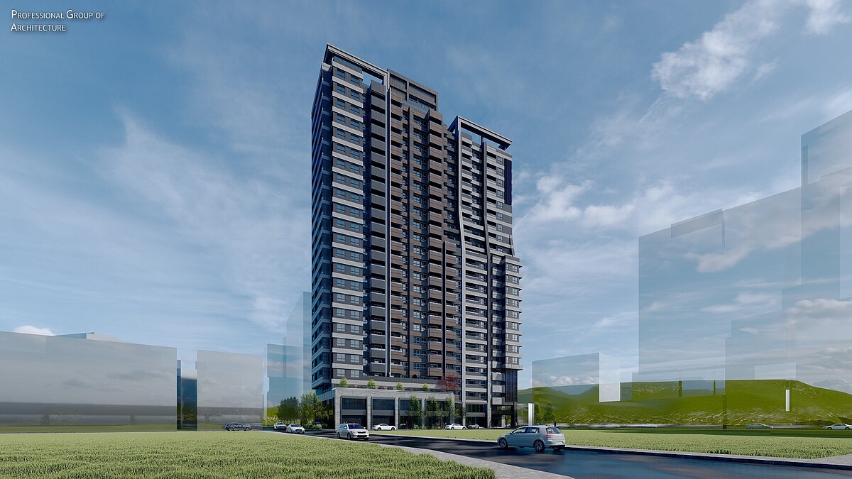 萬大線中和高中站開發案,獲中華建築金石獎。圖/北市捷運工程局