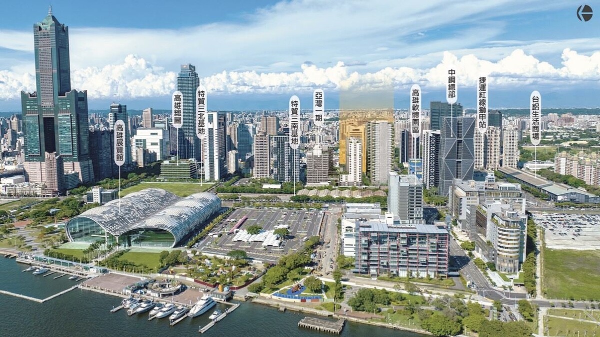 高雄亞灣智慧公宅二期招商。圖/高雄市都發局提供