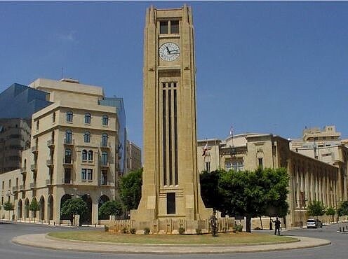 黎巴嫩首都貝魯特。維基百科