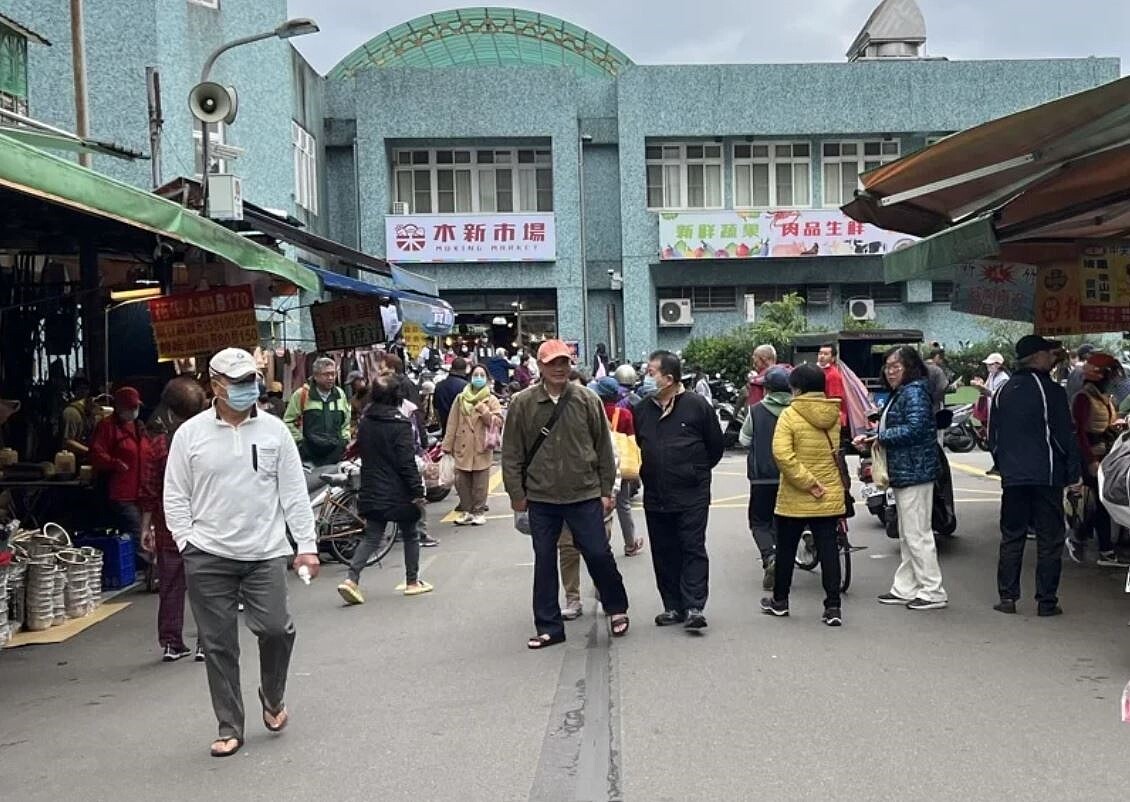 北市文山區木新市場改建爭論多時，目前尚未確定中繼市場的場址。圖／聯合報系資料照
