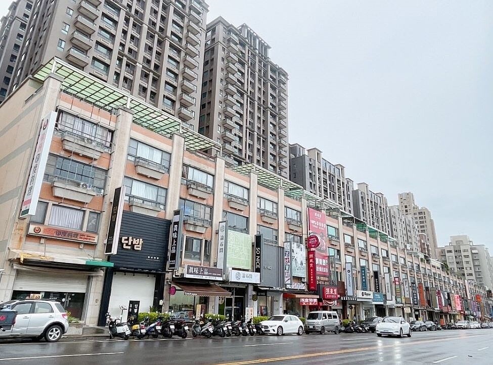 台中街景照。圖/中信房屋提供