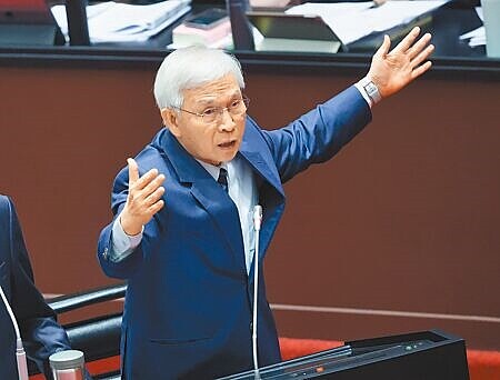 央行總裁楊金龍。(姚志平攝)