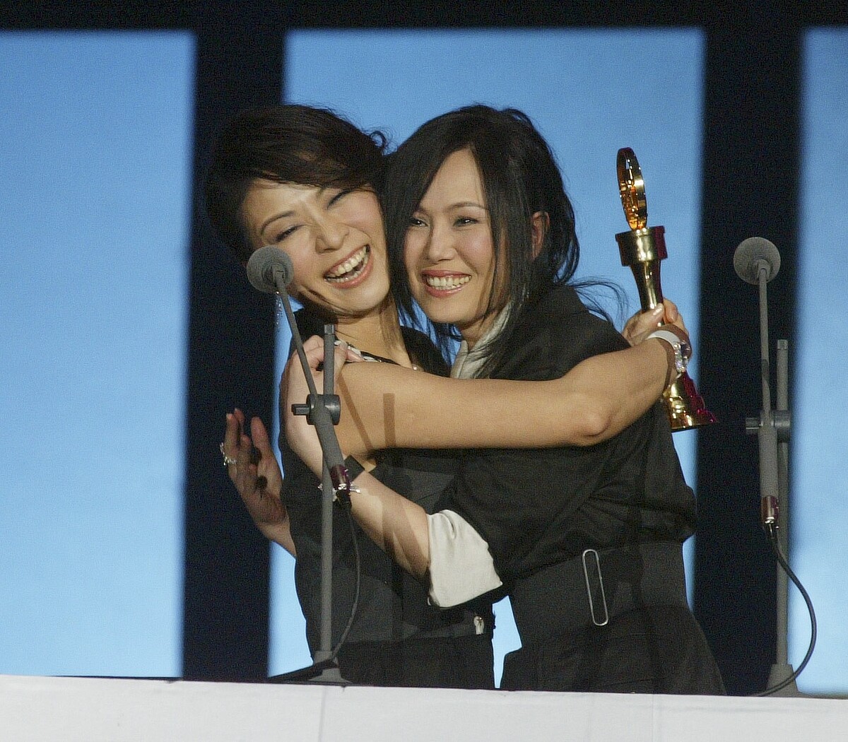 方文琳(左)與江蕙感情極好。圖/本報資料照片