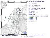 地牛翻身！宜蘭深夜發生規模4地震　3縣市有感