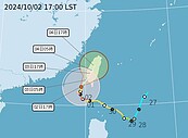 山陀兒最新路徑曝光！「這些縣市」恐有致災性風雨