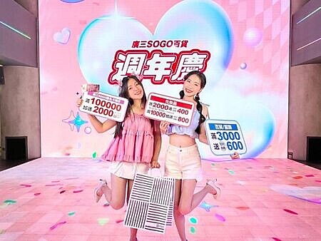 百貨公司周年慶。圖∕本報資料照片