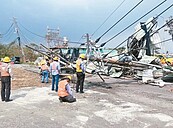 颱風重創　高雄沿海盼電纜加速下地