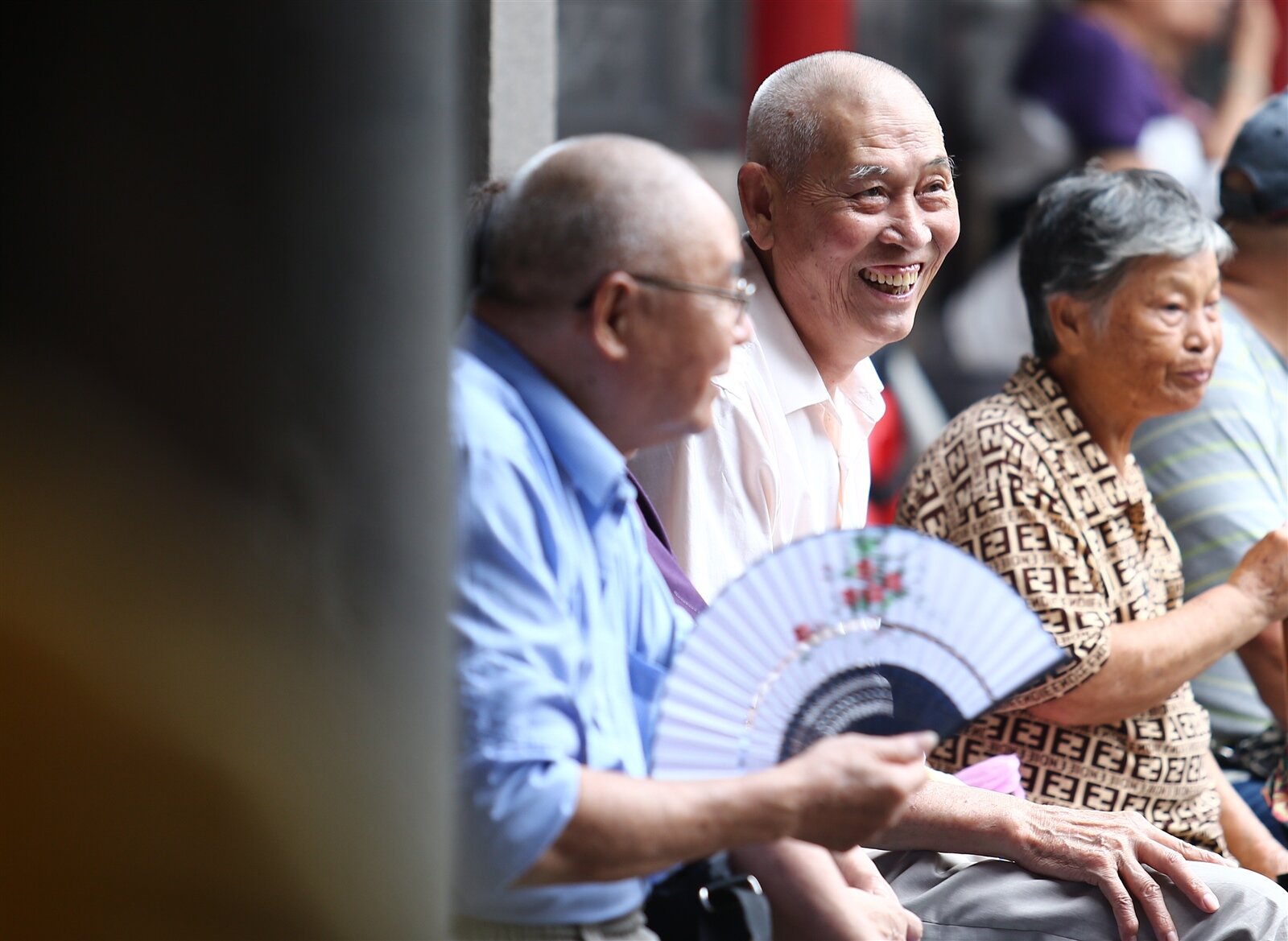 截至今年9月,台灣百歲以上人瑞共5542人,創下新高。示意圖,圖中人物與新聞無關。本報資料照片