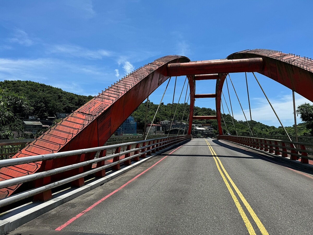 新北貢寮橋檢測,10月15日至25日部分時段全面封閉。圖/新北市工務局提供