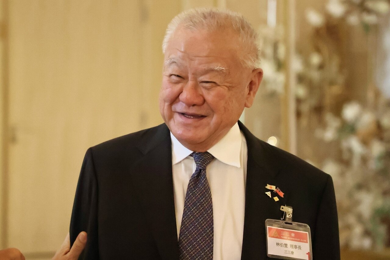 三三會理事長林伯豐。聯合報系資料照/記者林伯東攝影