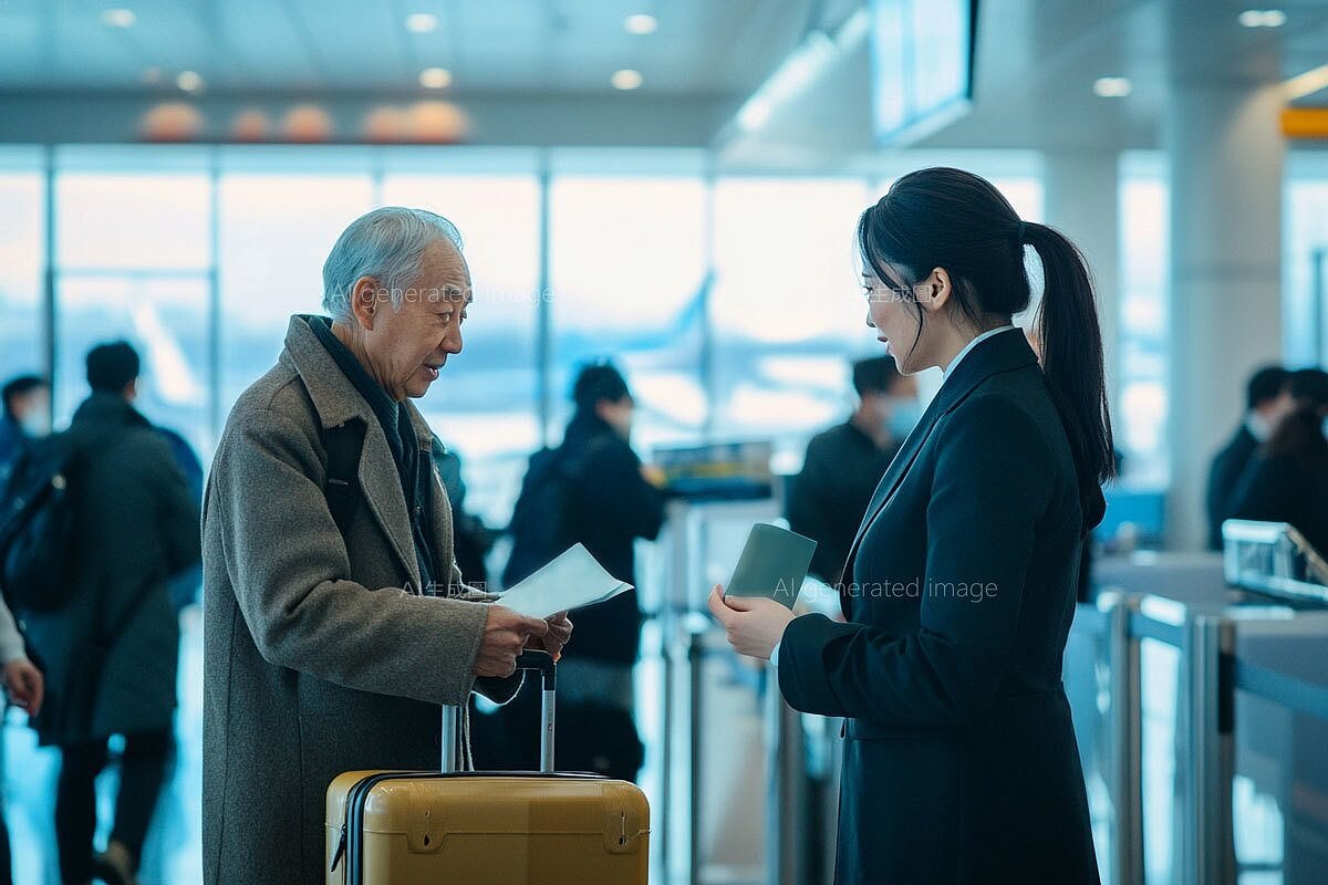 一位網友在PTT上發文,表示自己最近幾次出國旅遊,發現台灣旅客在海外的行為,似乎遠低於其所期待的文明水準,他也描述幾個在機場和公共場所發生的情況佐證。示意圖。圖/AI生成