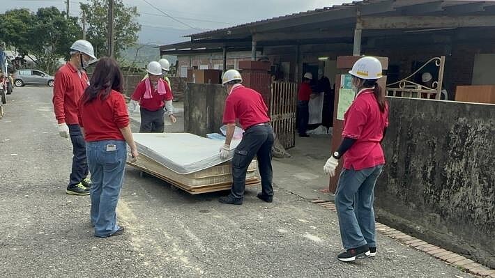楠西地震受災戶啟動中長期安置,入住南水署宿舍。圖/台南市政府提供