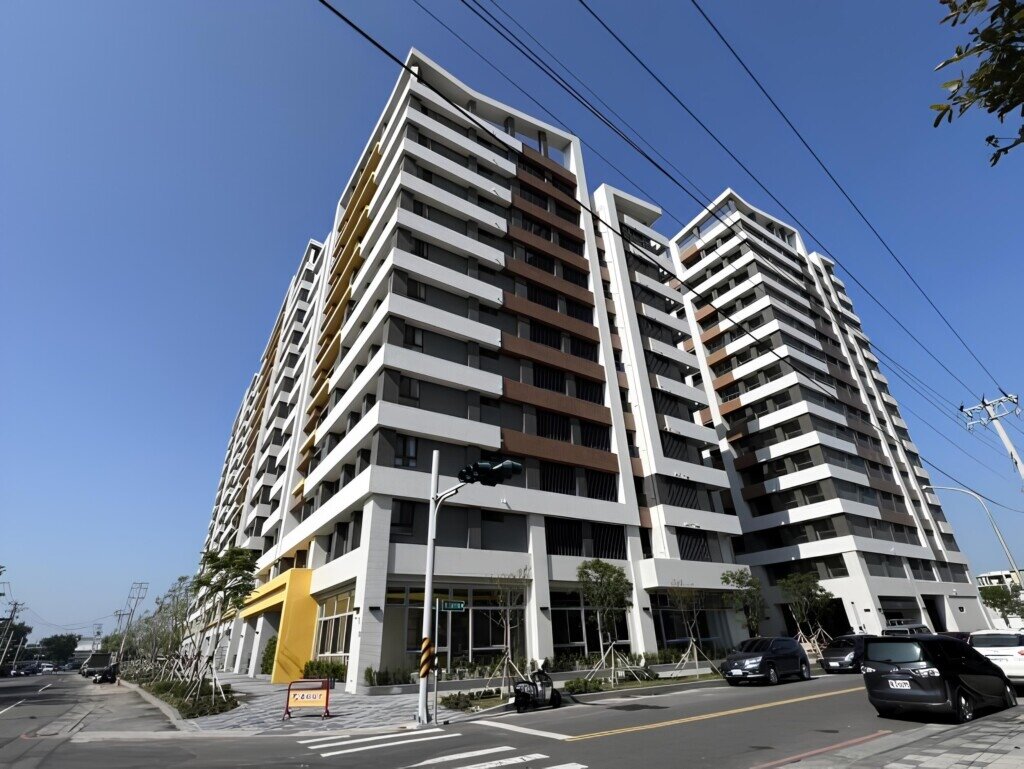 『宜居仁愛』外觀圖。 圖:台南市政府