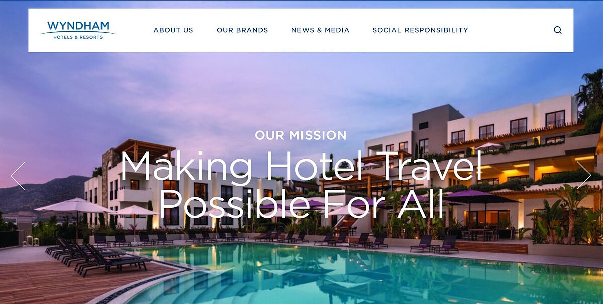 溫德姆酒店集團。圖/翻攝自官網