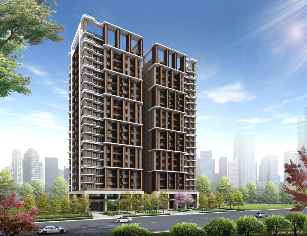 大和御品苑建案3D透視圖（圖／業者提供）