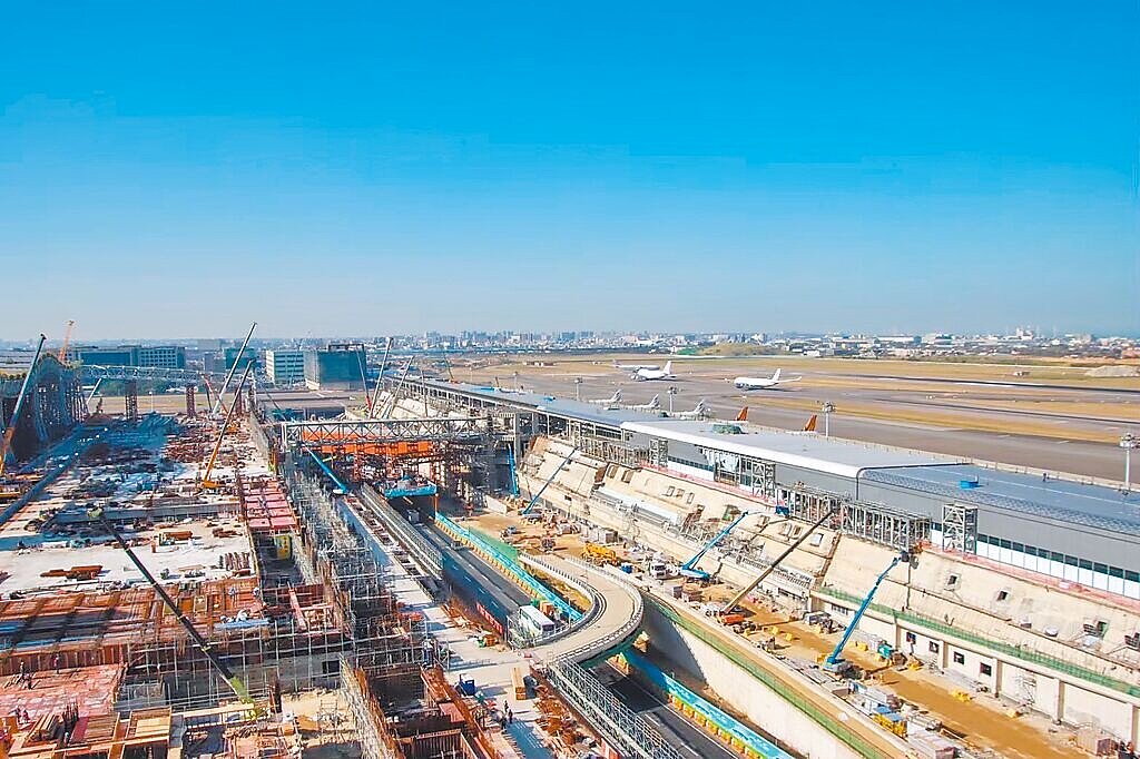 桃園機場第三航廈北登機廊廳今年下半年啟用，預估1年旅客服務量約580萬人次。圖／桃機公司提供