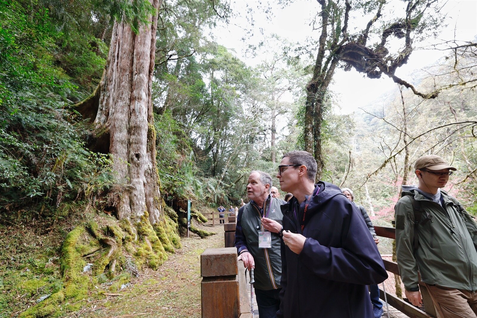 12國駐台大使及代表感受桃園壯麗自然景觀及原住民族文化魅力。圖:秘書處提供