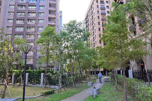 南港區R13重劃區,綠地公園。(好房News記者 陳韋帆/攝影)