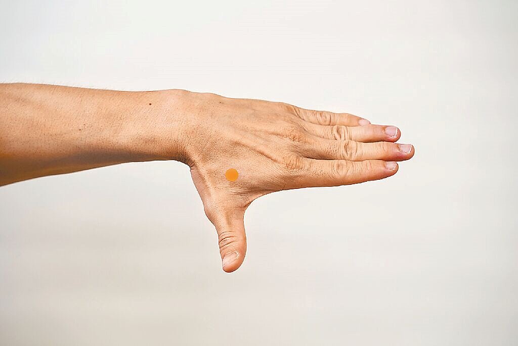 合谷穴。圖／馬光中醫提供