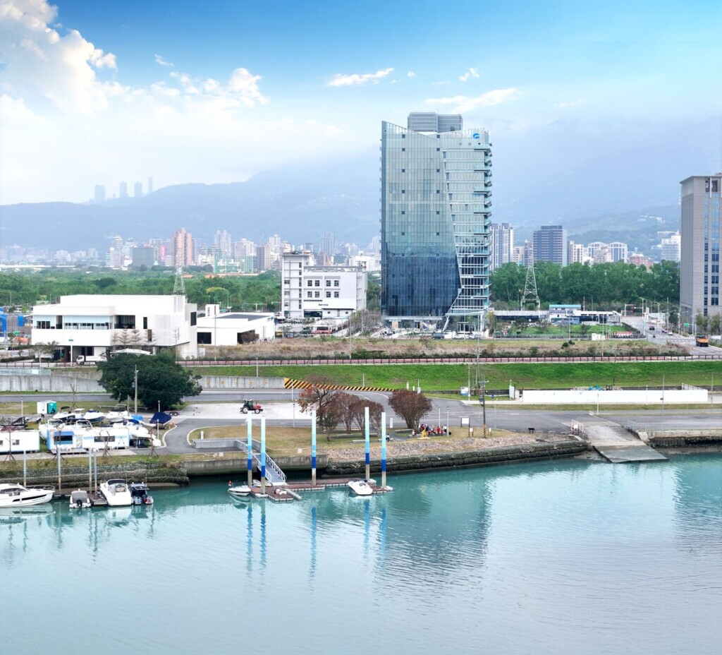 北士科水岸特區首發「遠雄商舟」Q2即將落成，以永續共享結合水岸特色打造Z世代辦公場景 (實景拍攝 / 圖片來源:遠雄商舟)