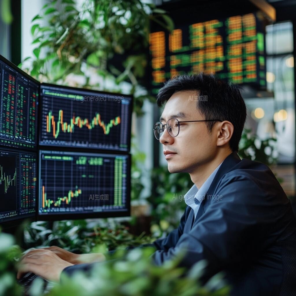 法人研究台股示意圖。 圖／AI生成