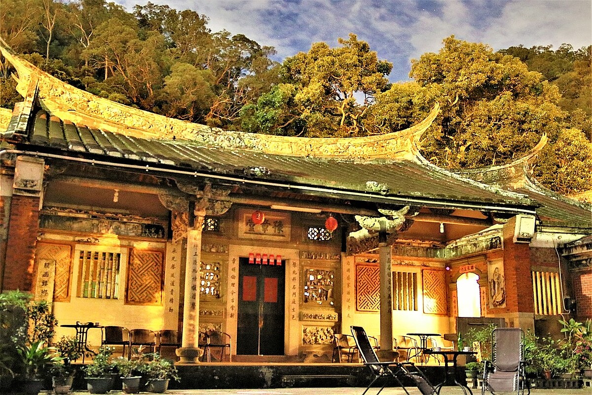 羅屋書院為百年客家三合院。圖/維基百科