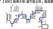 桃市「309」公車3／20起轉為正式路線　串聯龜山、桃園、蘆竹區