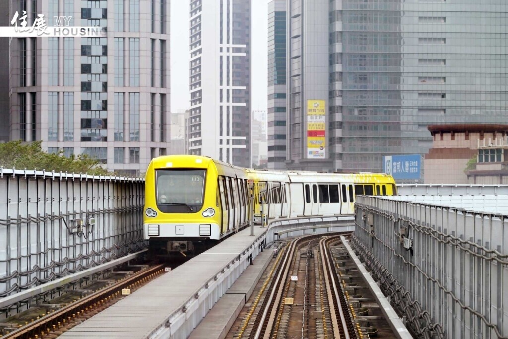 捷運示意圖。