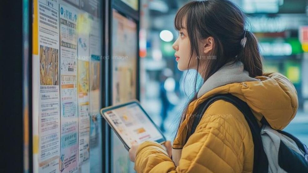 租屋廣告示意圖。圖/AI生成