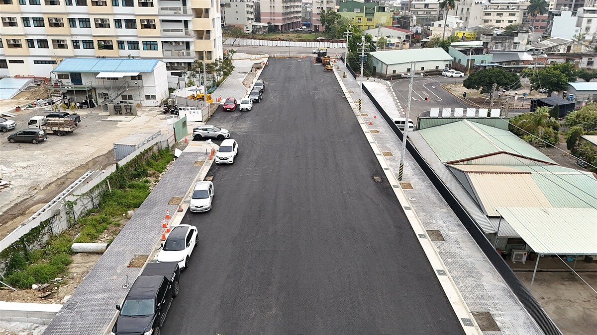 未來新闢道路貫通復興北路與大慶街二段,有效提升學童與行人通行安全。圖/台中市建設局提供