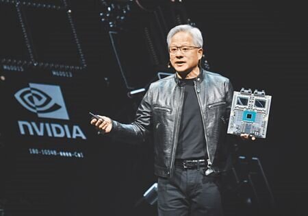 
外媒披露台積電提議希望與輝達、超微等合資營運英特爾的代工業務，學者專家憂心，對台積電將百害無一利。圖為輝達執行長黃仁勳。（本報資料照片）
