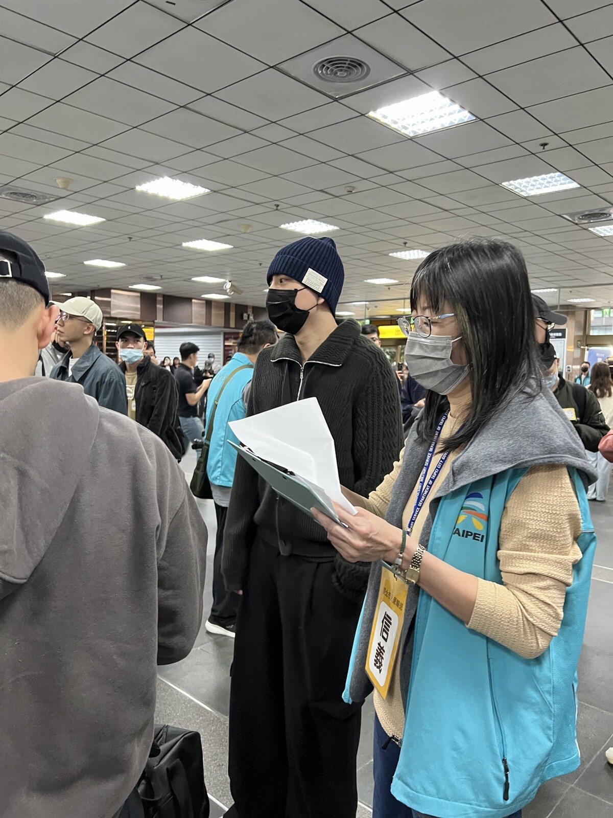 王大陸現身。記者陳穎／攝影 