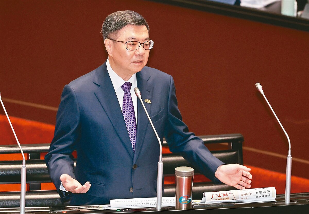 行政院長卓榮泰。記者胡經周/攝影