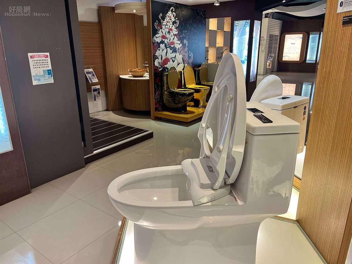 馬桶。圖／好房網News記者黃暐迪攝影