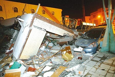 房屋建物遇地震倒塌,住宅地震險才賠。圖/本報資料照片