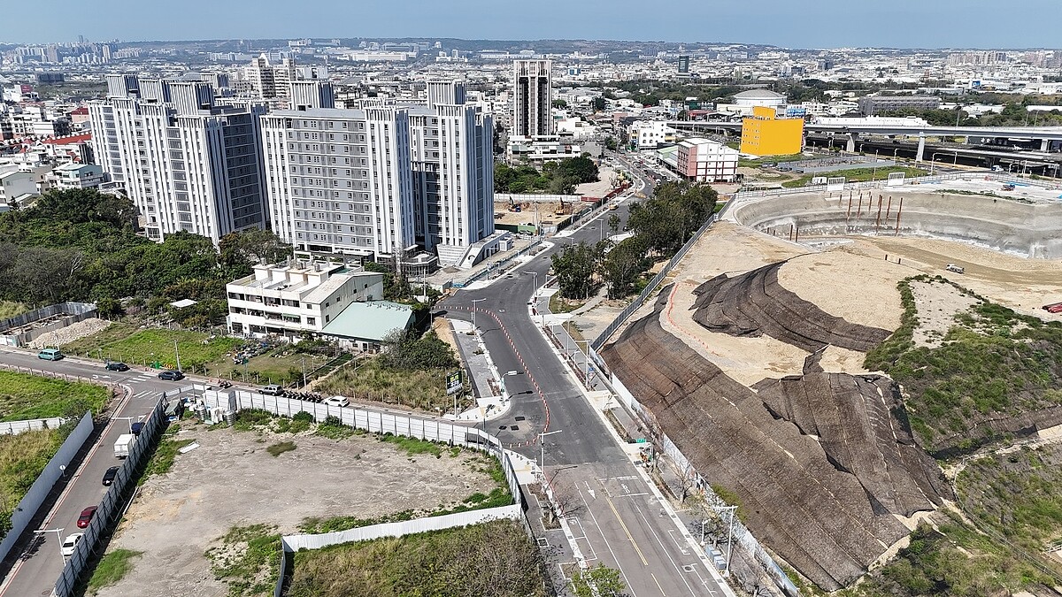 北屯崇德十九路延伸段3月底完工。圖/建設局提供