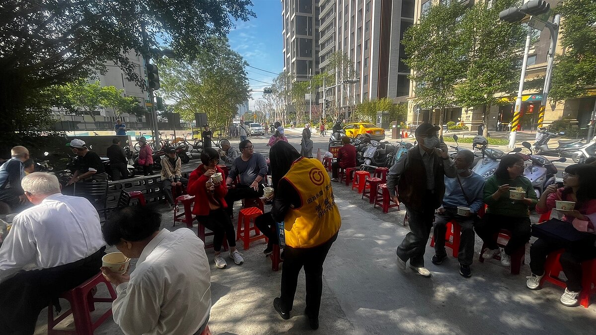 柑林里祈福素食共餐