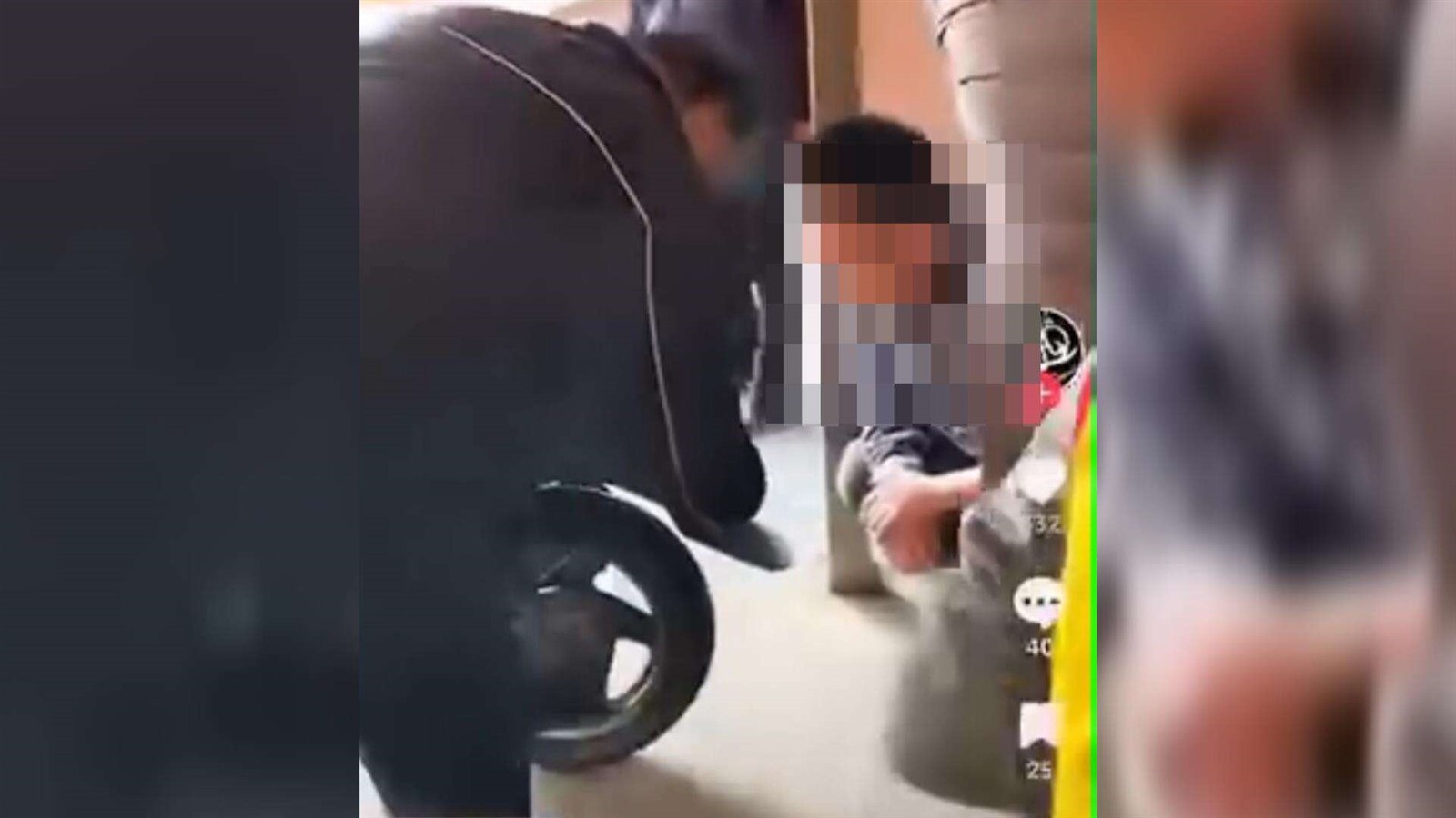 男子因車牌加強塗色,驗車時遭到刁難,忍不住當場爆氣。圖:翻攝自爆廢公社公開版
